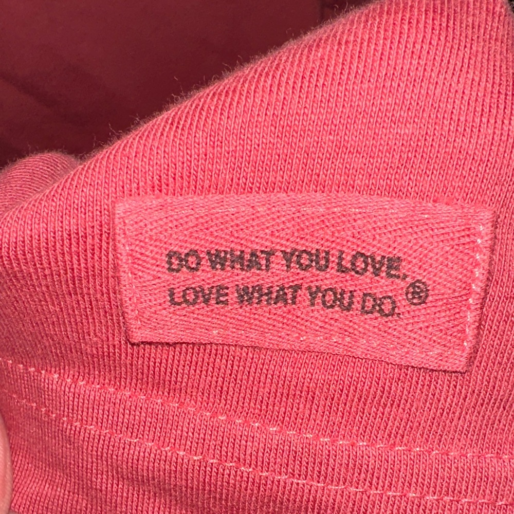 Life Is Good Coral Dog Graphic T-Shirt - Picture 3 of 7